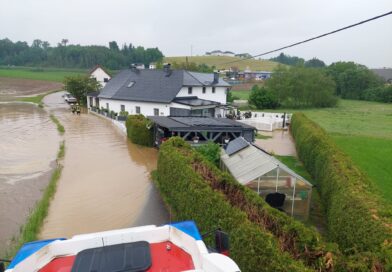 Überflutung Tiefenbachweg