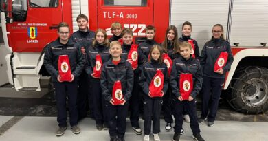 Nikolaus bei der Feuerwehrjugend Lacken