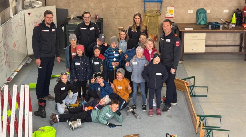 Erster Vormittag mit den Feuerwehr-Minis