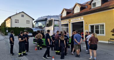 Monatliche Übung LKW, Bus und innerer Retter