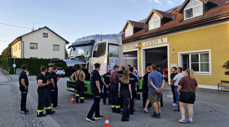 Monatliche Übung LKW, Bus und innerer Retter