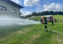 Abschlussübung der Feuerwehr‑Grundausbildung